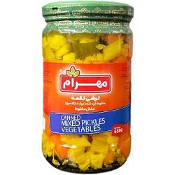 مهرام ترشی لقمه 650گرم